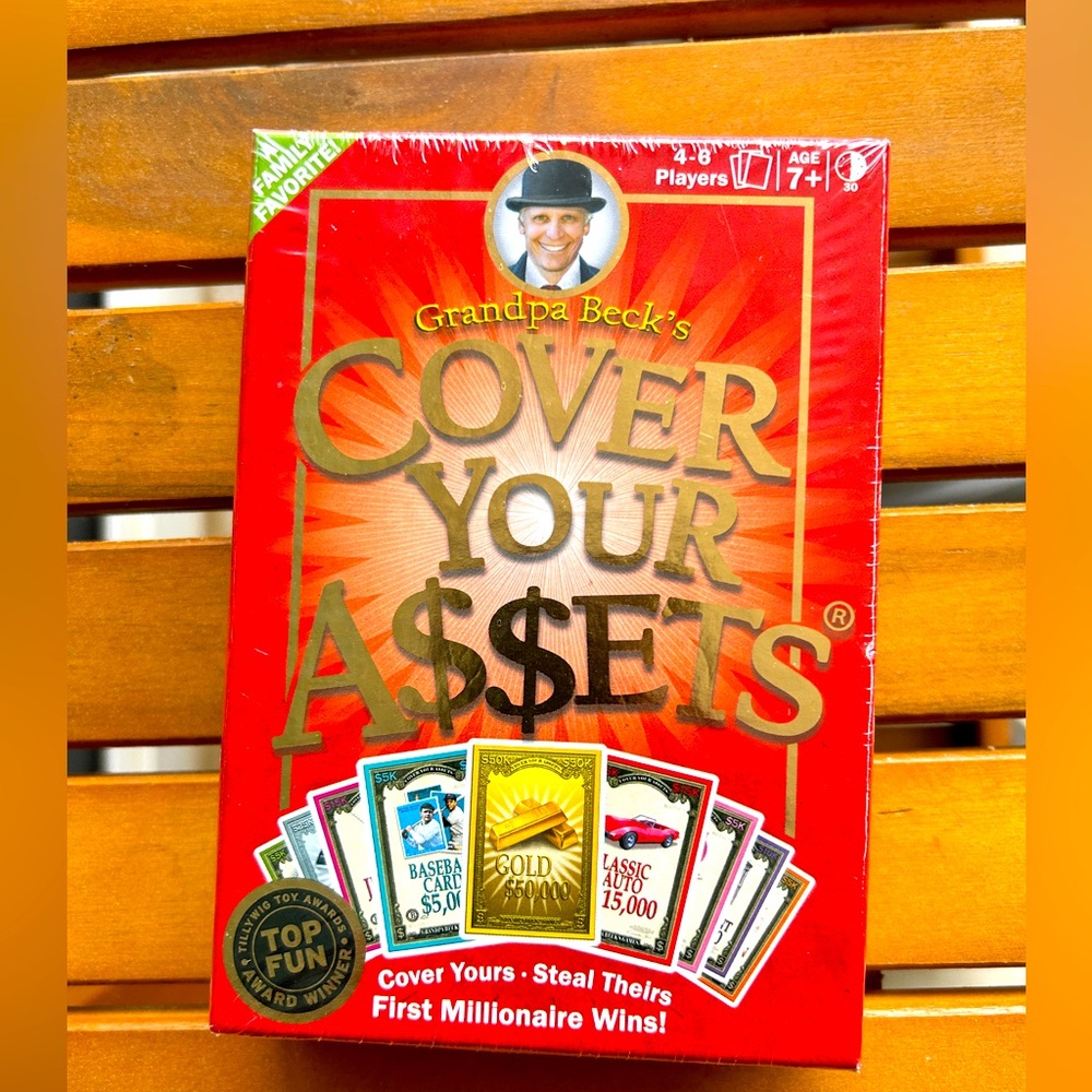 Unopened Grandpa Beck's Cover Your Assets Card Game